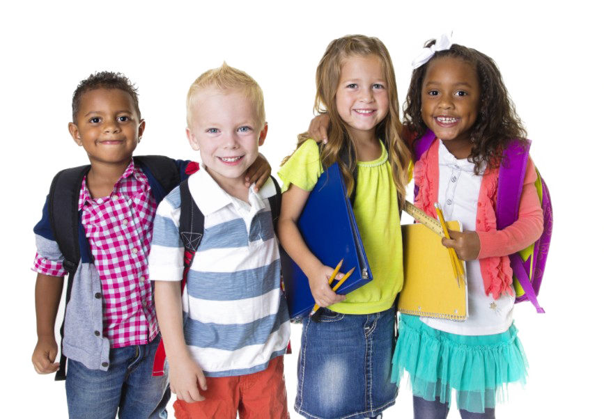 Back To School Kids Transparent PNG Image