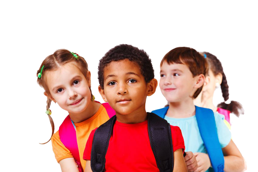 Back To School Kids Transparent PNG Image