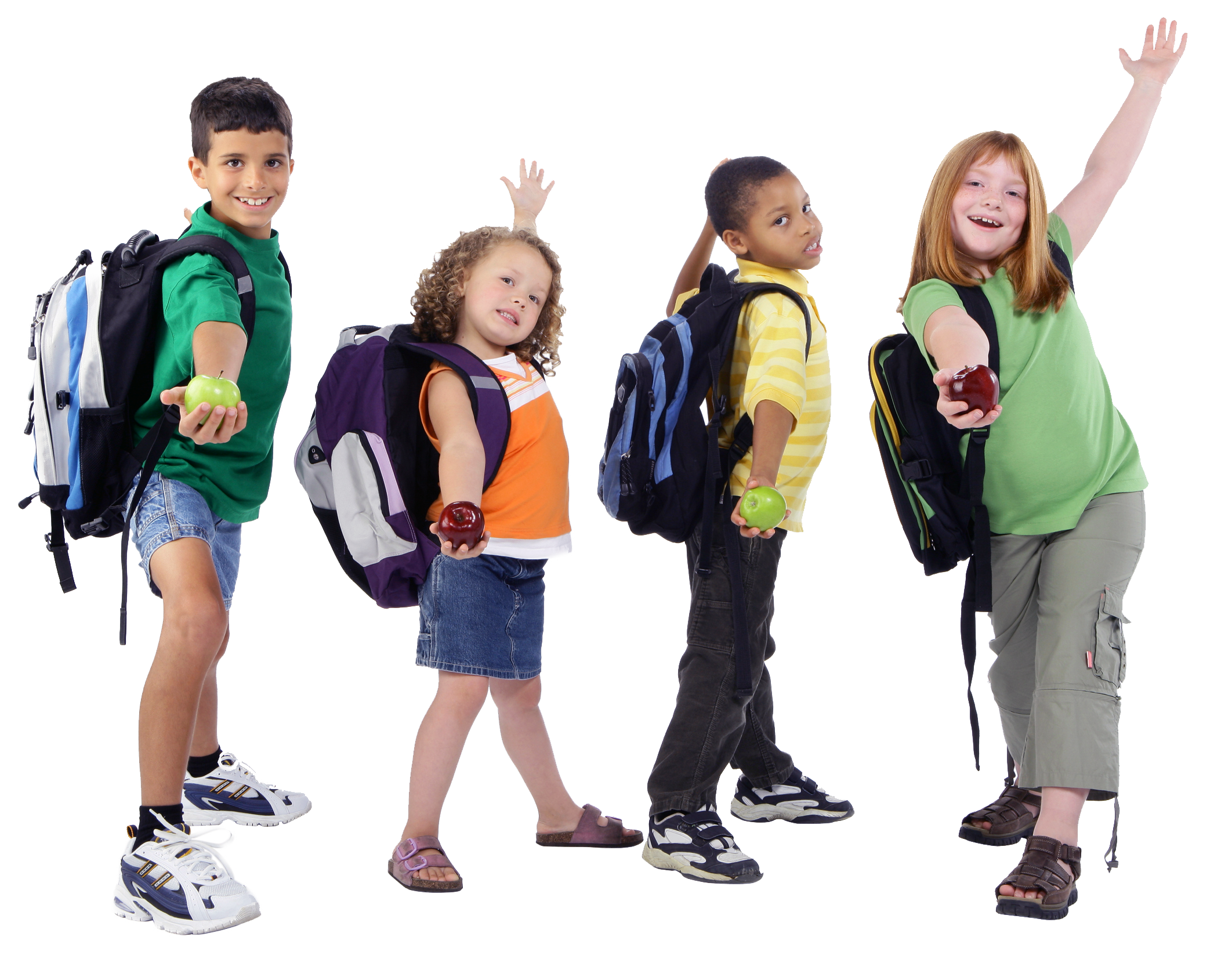 Back To School Kids Transparent PNG Image