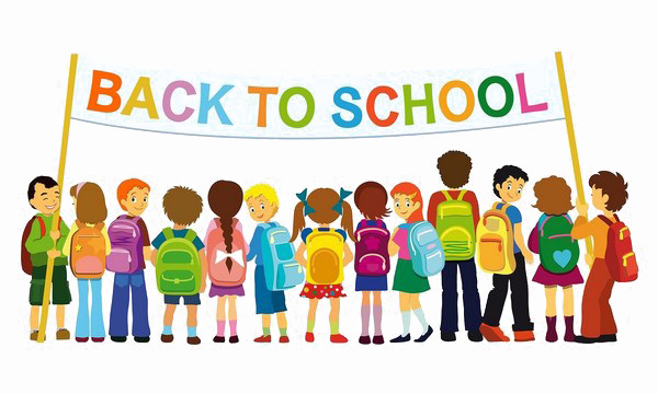Back To School Kids Transparent PNG Image