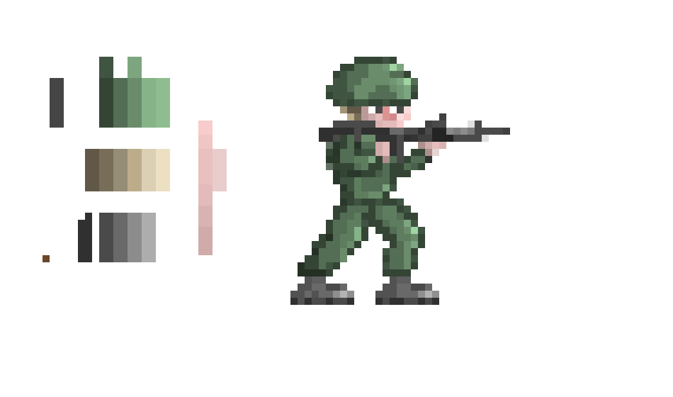 Figurine Soldier Toy Art Pixel Transparent PNG Image