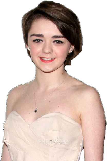Maisie Williams Background Transparent PNG Image