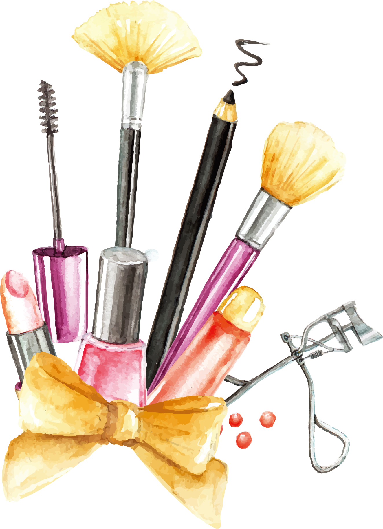 Brushes Cosmetics Transparent PNG Image