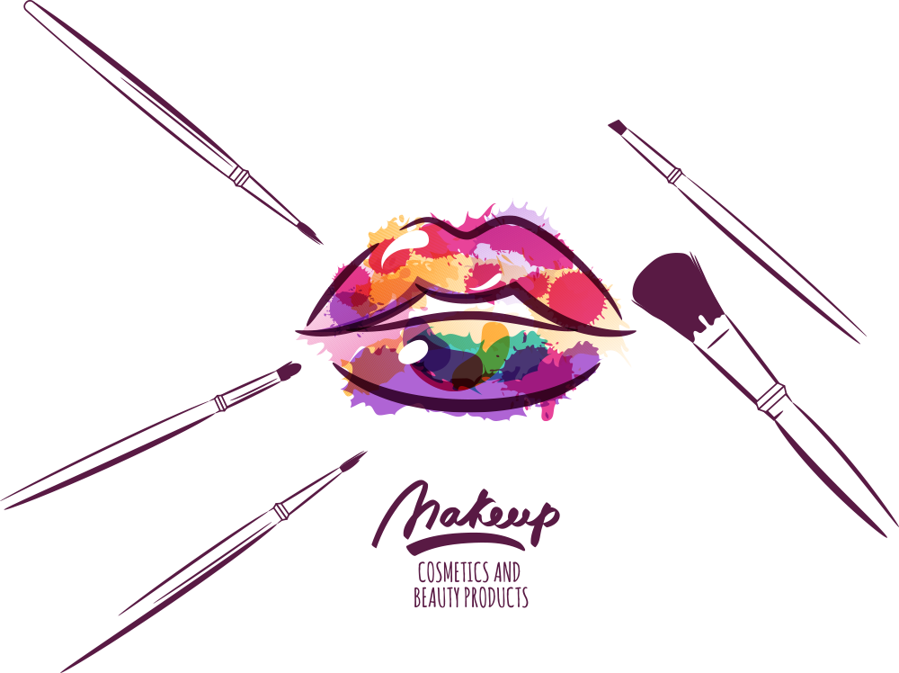 Brushes Cosmetics Transparent PNG Image