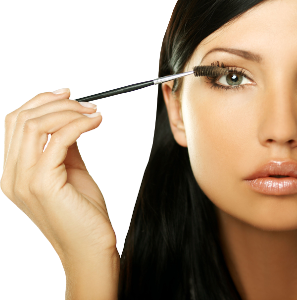 Doing Girl Makeup Transparent PNG Image