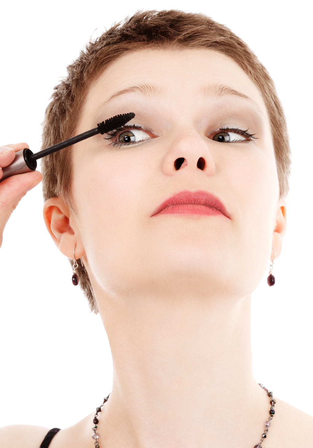 Doing Girl Makeup Transparent PNG Image