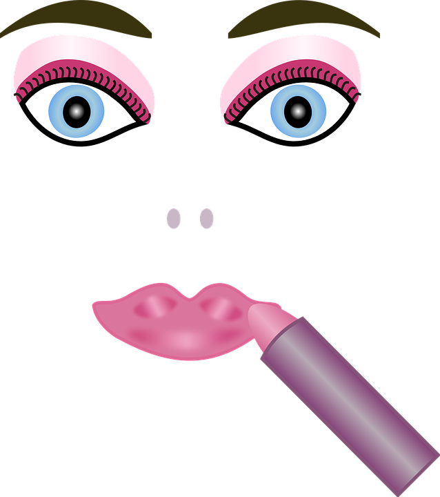 Doing Girl Vector Makeup Transparent PNG Image