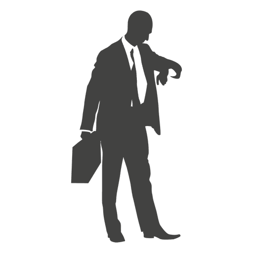 Standing Business Man Transparent PNG Image