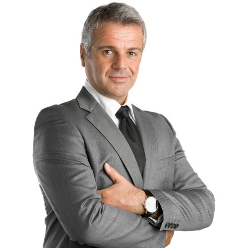 Standing Smiling Business Man Transparent PNG Image