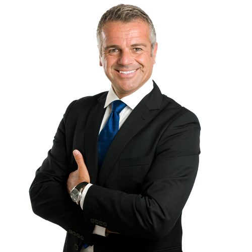 Standing Smiling Business Man Transparent PNG Image