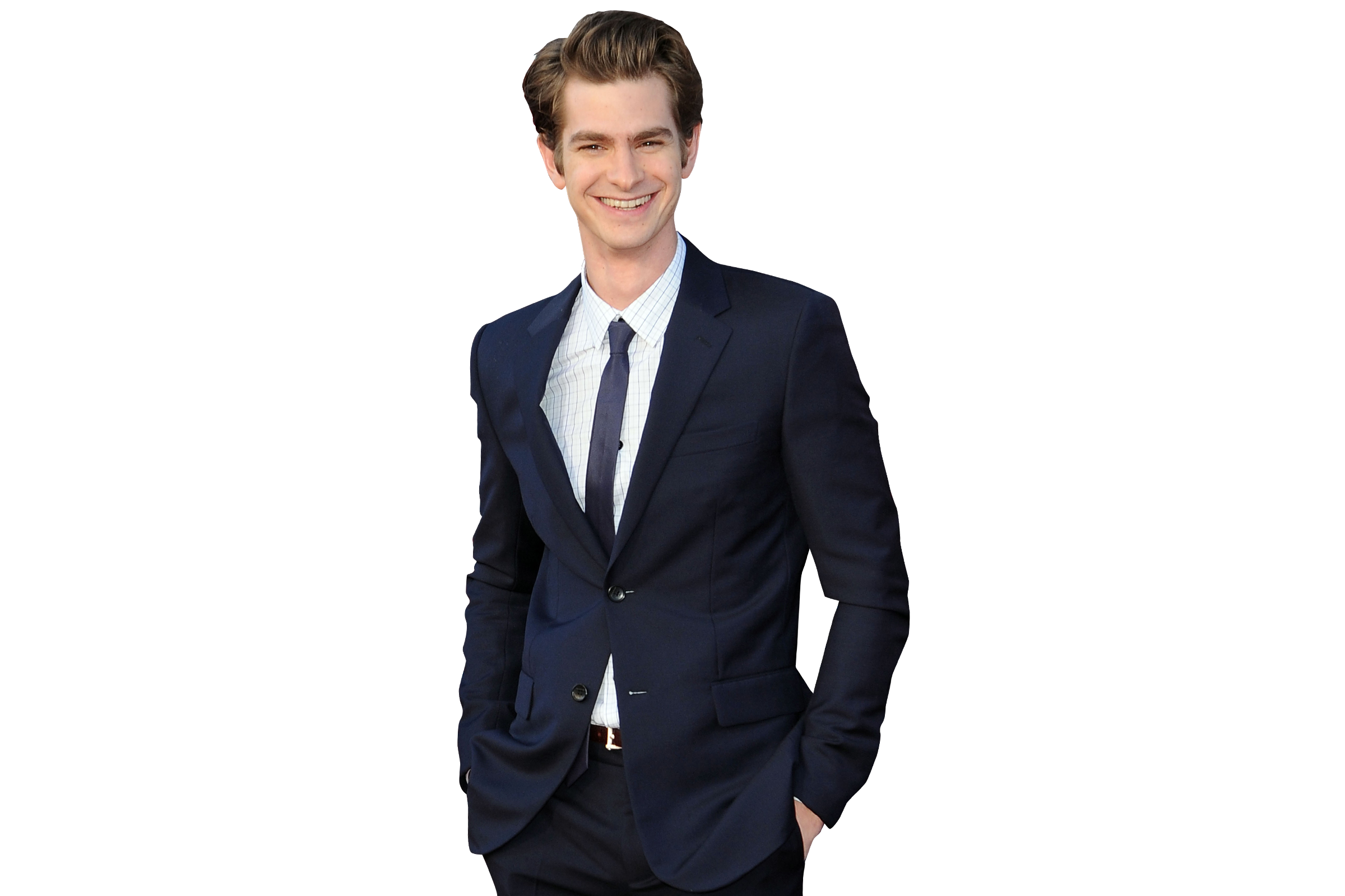 Standing Man Business Suit Transparent PNG Image
