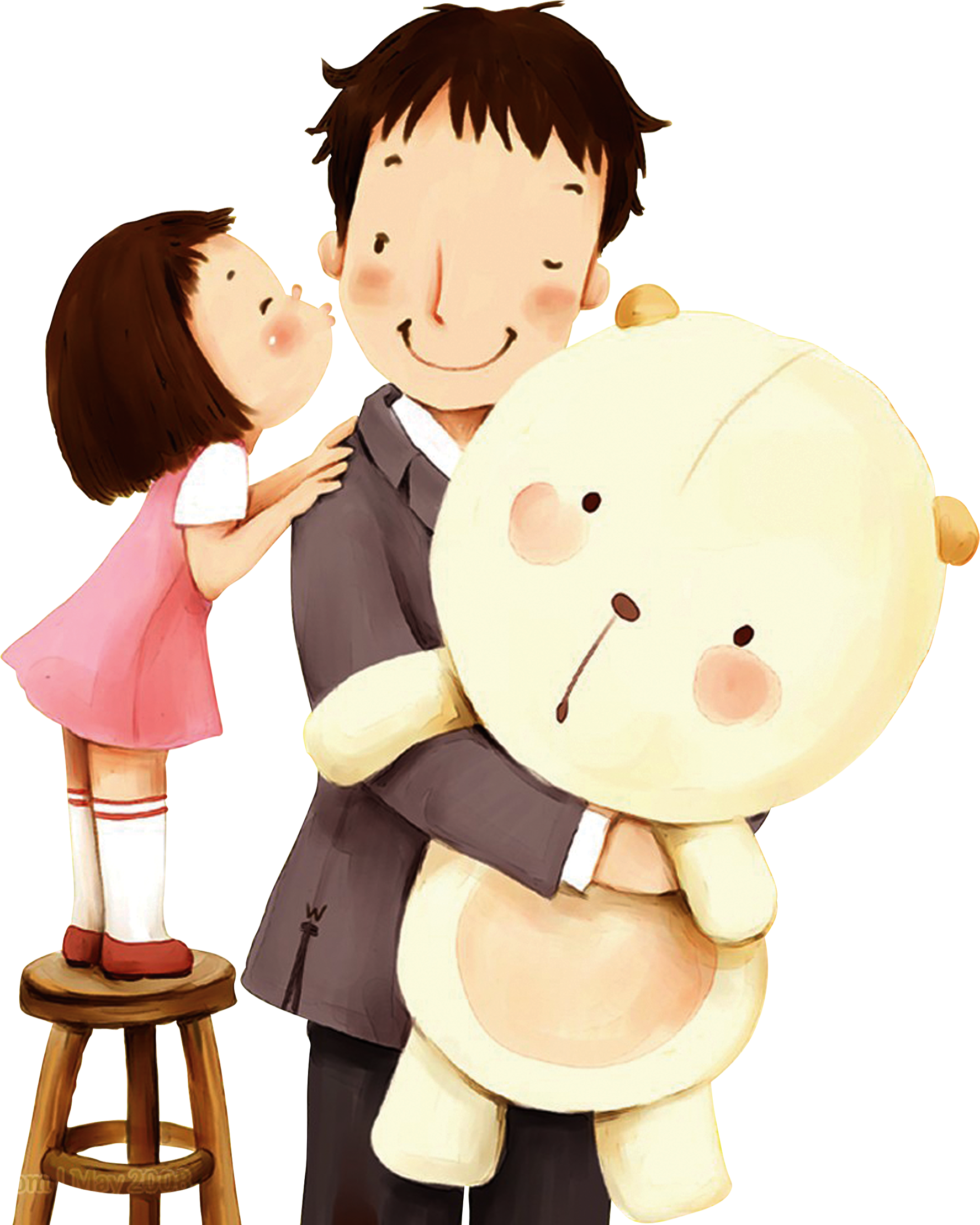 Love Birthday Father Happiness Graphics Transparent PNG Image