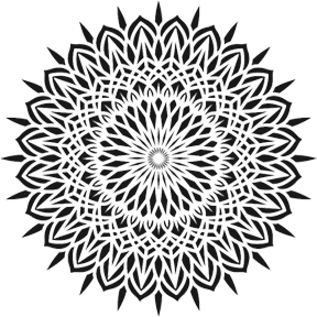 Mandala Tattoos File Transparent PNG Image