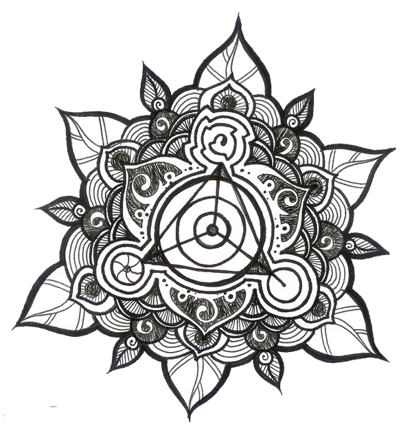 Mandala Tattoos Transparent PNG Image