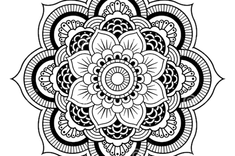 Mandala Tattoos Transparent PNG Image