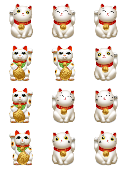 Maneki Neko Transparent PNG Image