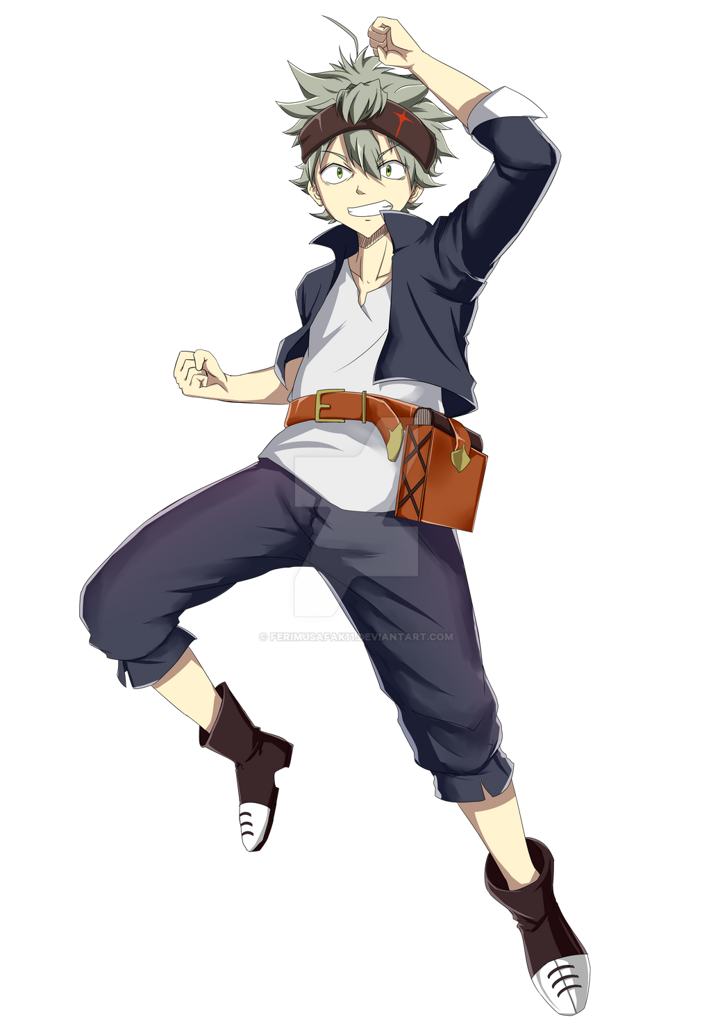 Clover Black Manga Series Transparent PNG Image
