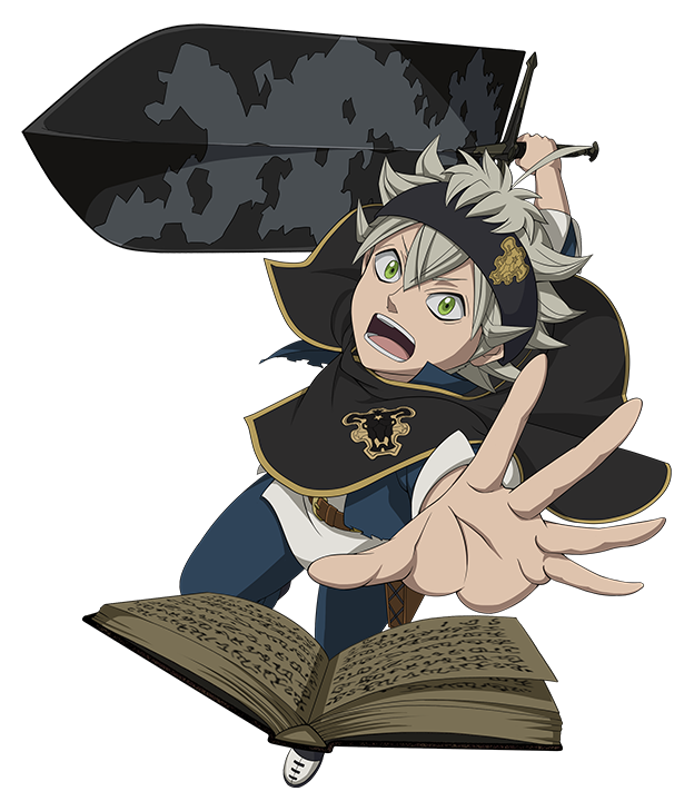 Clover Black Manga Series Transparent PNG Image