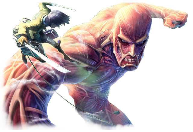 Ataque Alos Titanes Transparent PNG Image