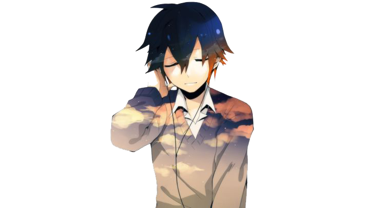 Manga Boy Transparent PNG Image