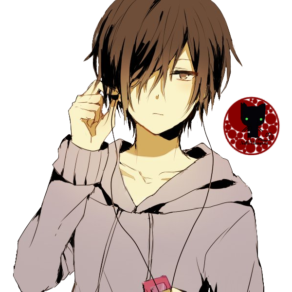 Manga Boy File Transparent PNG Image