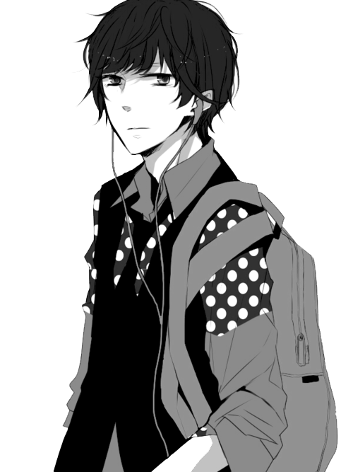 Manga Boy Transparent PNG Image