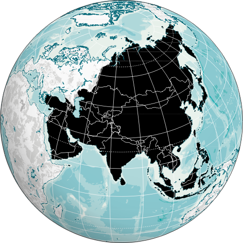 Map Asia Transparent PNG Image