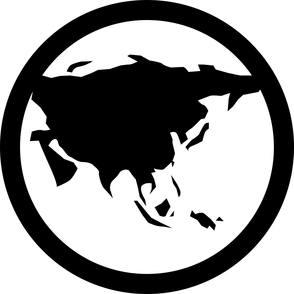 Map Asia Transparent PNG Image