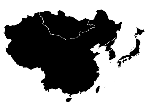 Map Asia Transparent PNG Image