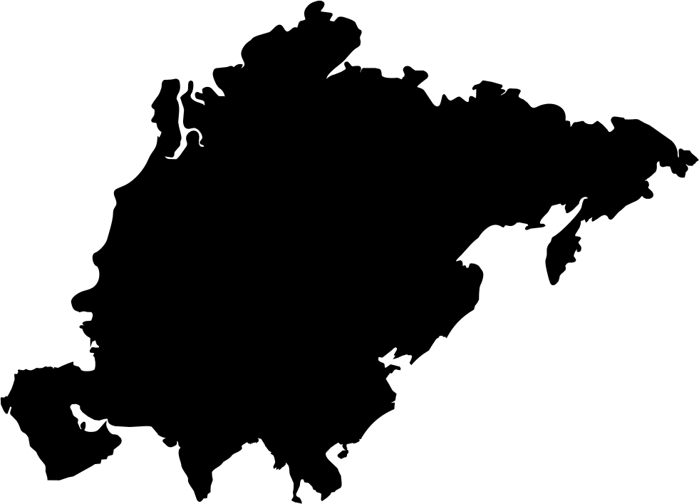 Map Asia Transparent PNG Image
