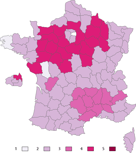 Map France Transparent PNG Image