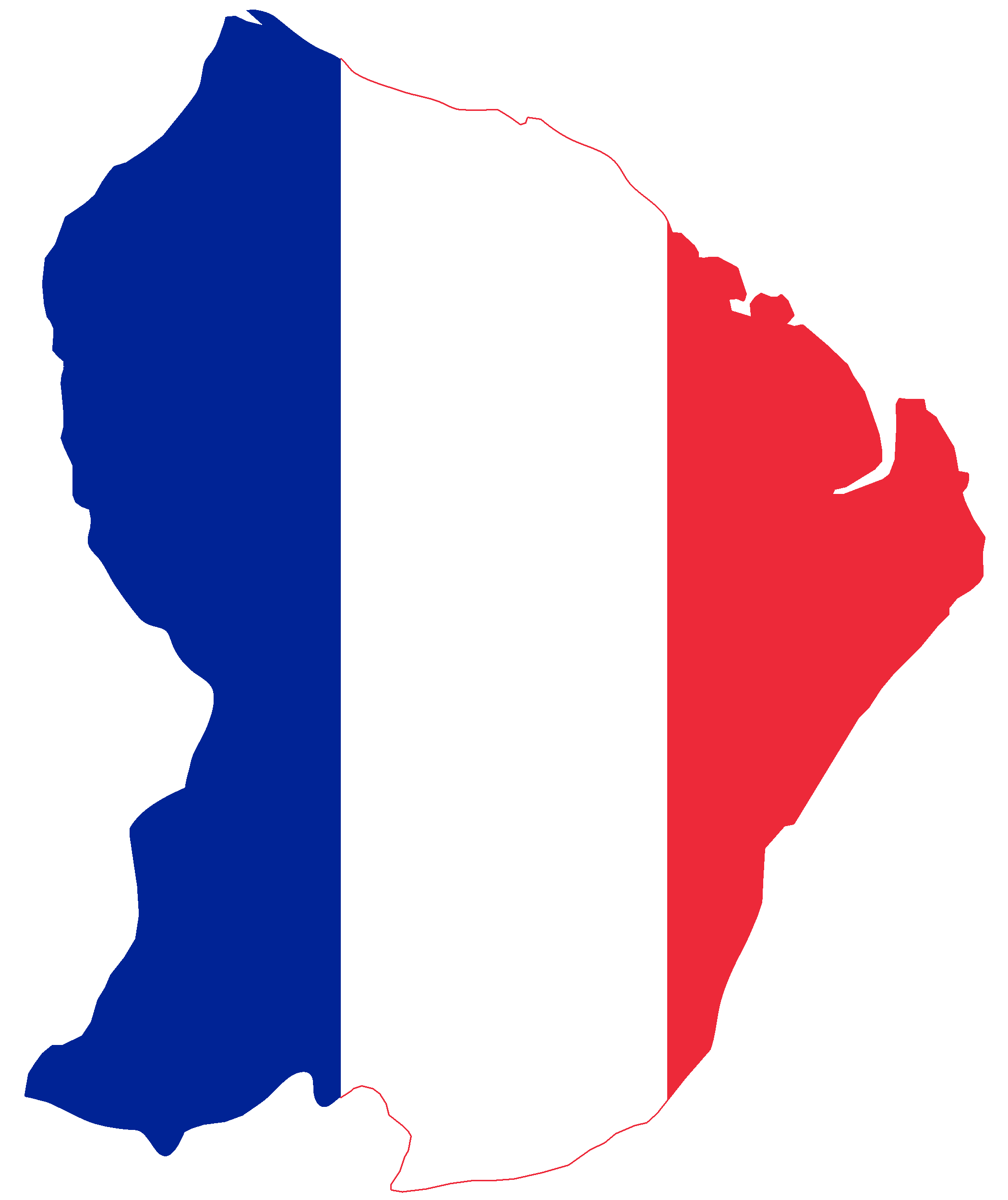 Map Vector France File Transparent PNG Image