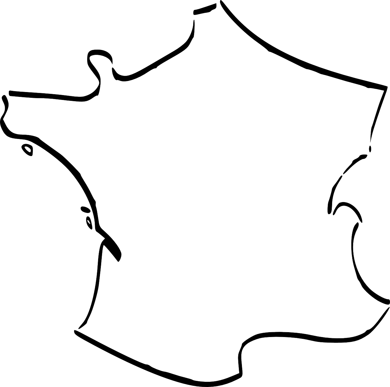 Map Vector France Transparent PNG Image