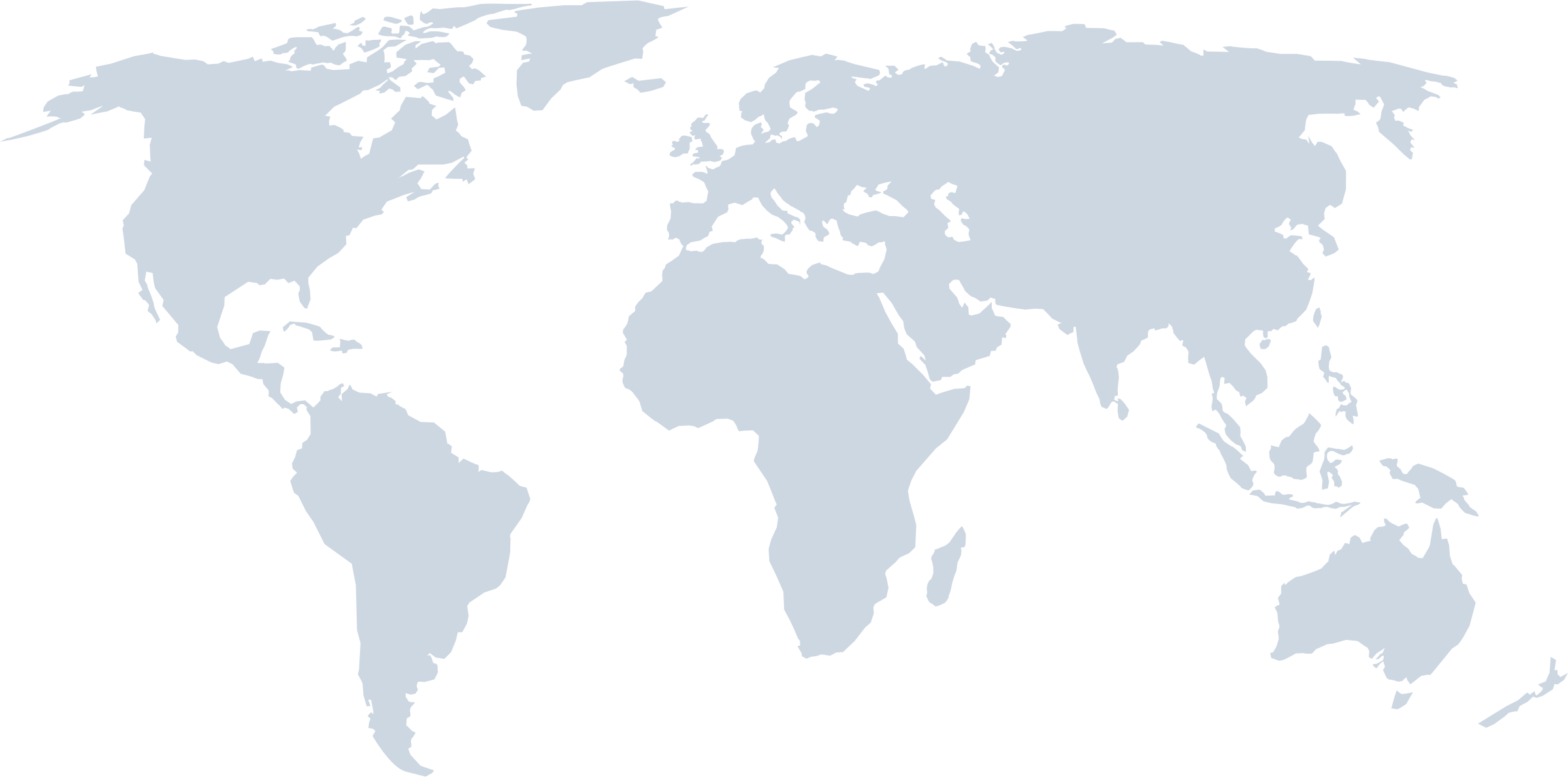World Map Transparent PNG Image
