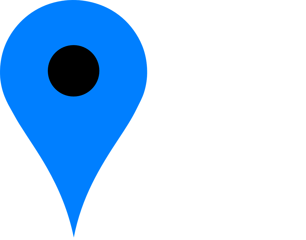 Blue Map Google Angle Maps Maker Transparent PNG Image
