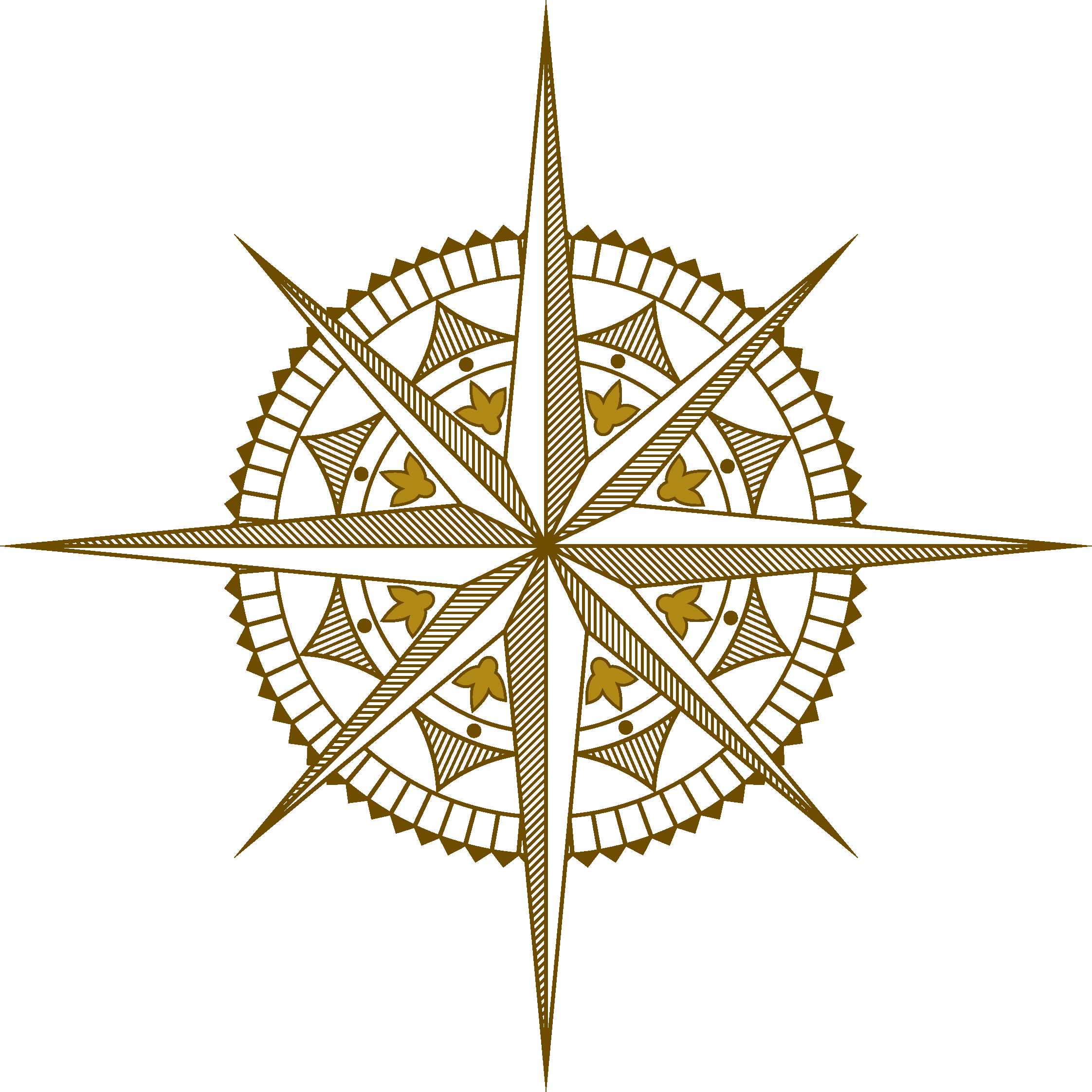 Triangle Map North Symmetry Compass File Transparent PNG Image