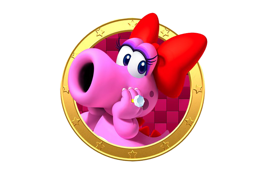 Mario Super Bros Birdo Transparent PNG Image