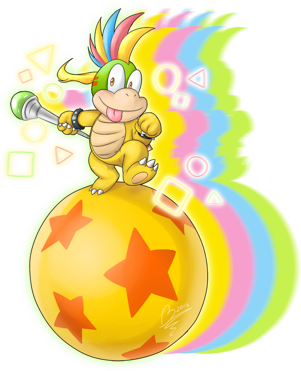 Mario Super Bros Koopalings Transparent PNG Image
