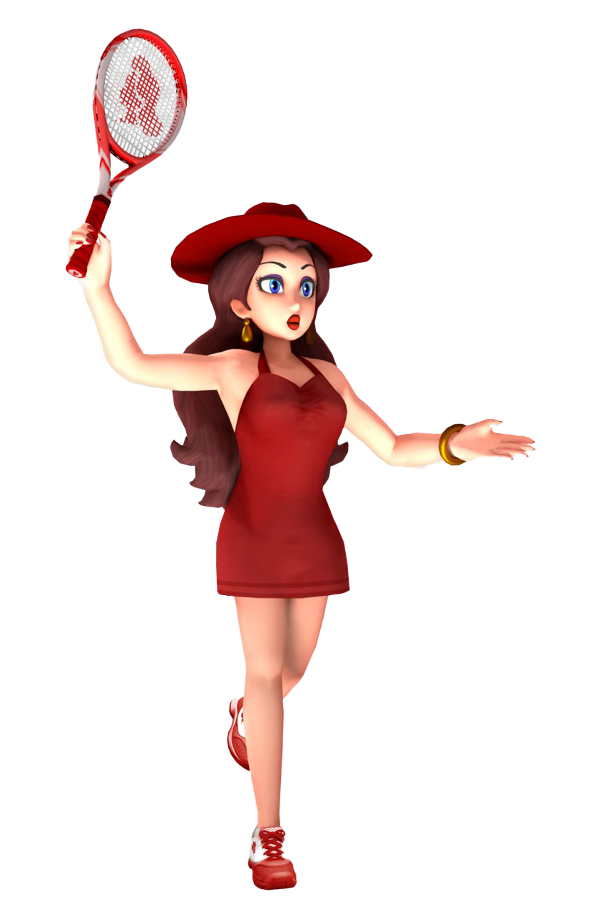 Mario Super Bros Pauline Transparent PNG Image