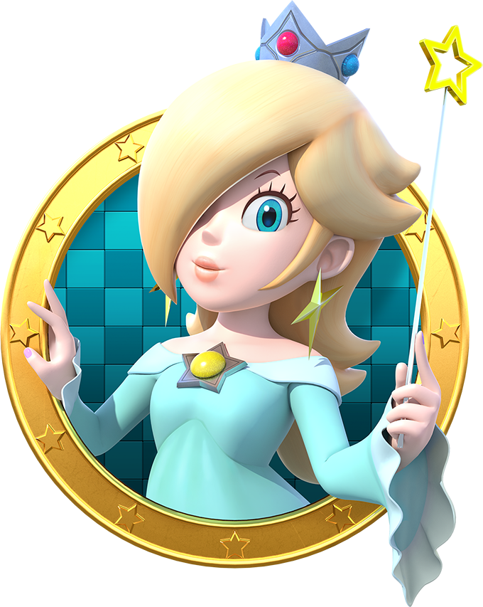 Mario Super Bros Rosalina Transparent PNG Image