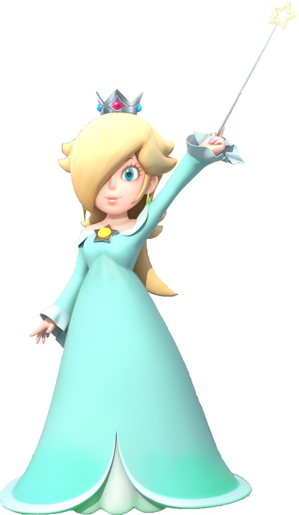 Mario Super Bros Rosalina Transparent PNG Image
