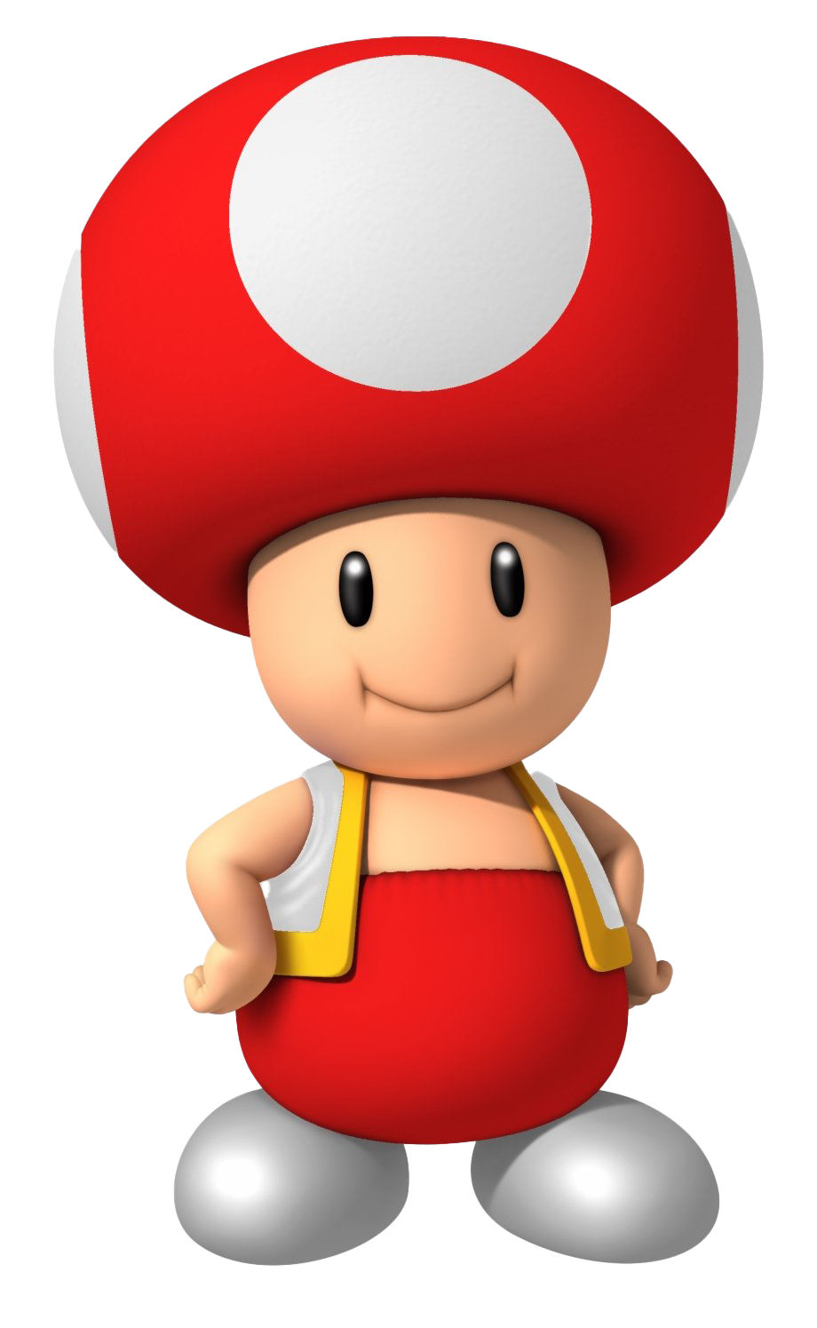 Toad Mario Super Bros Transparent PNG Image