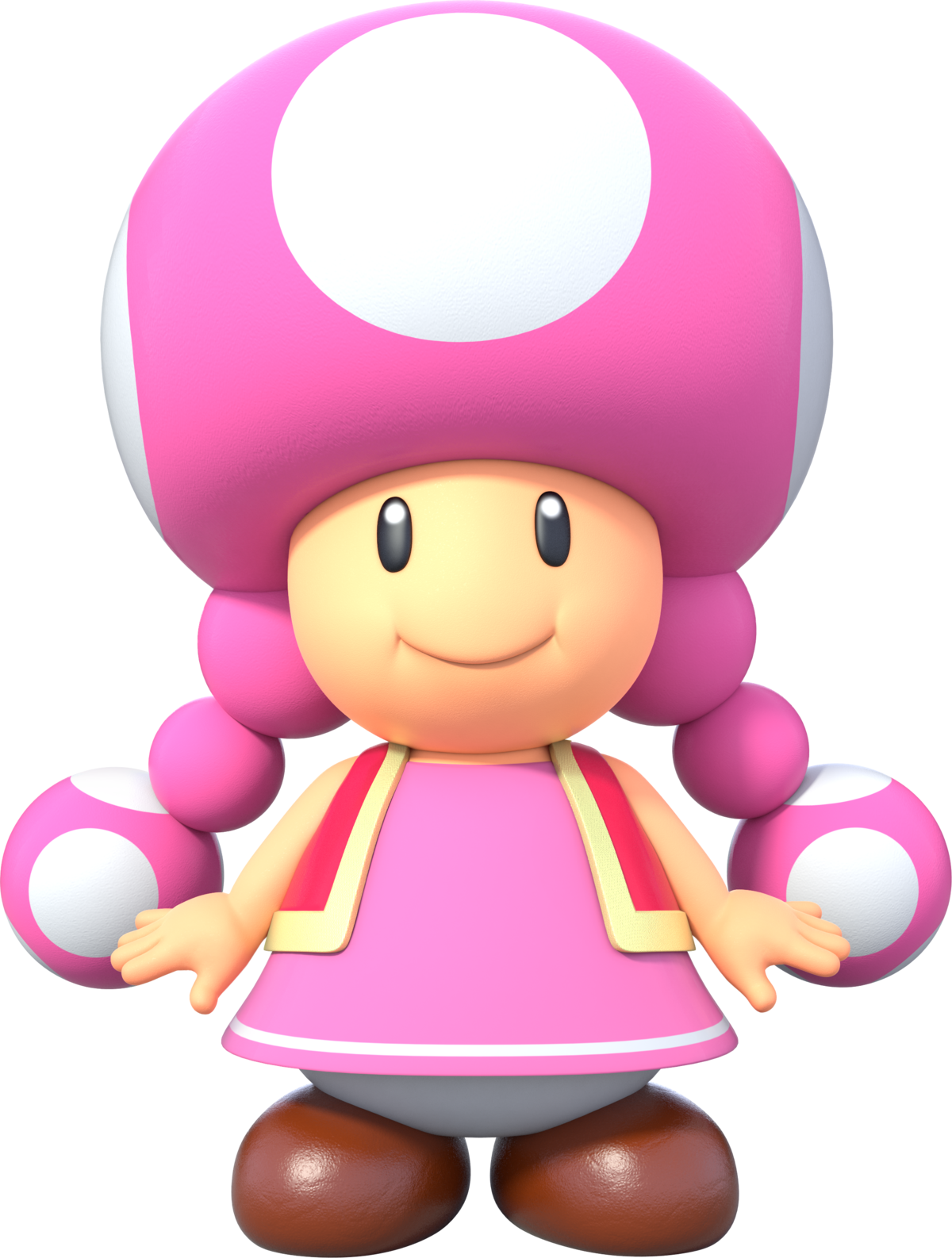 Mario Super Toadette Bros Transparent PNG Image
