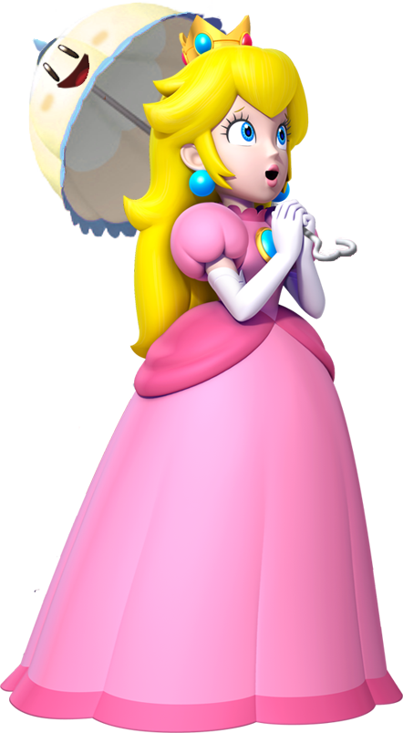 Princess Peach Transparent PNG Image