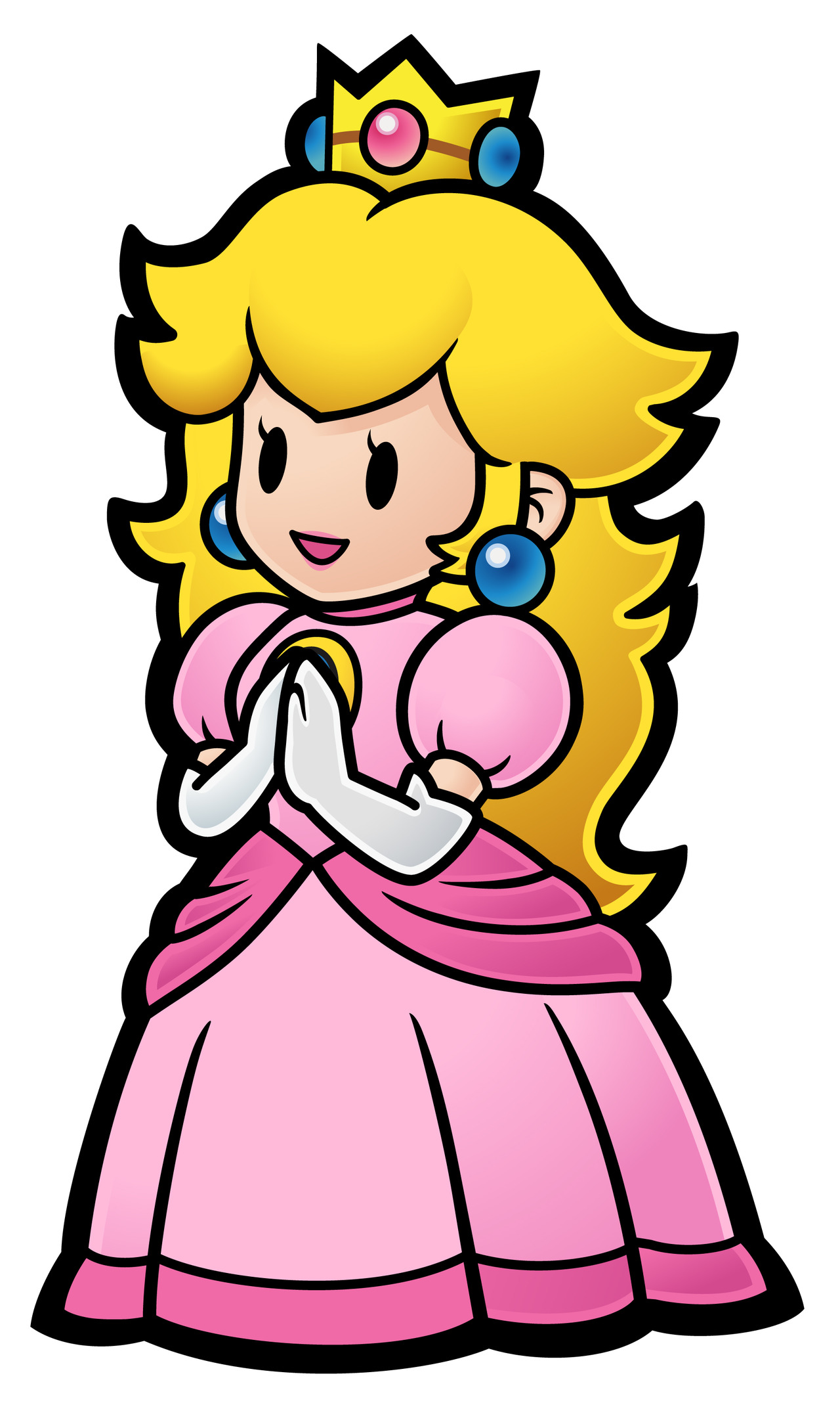 Princess Peach Transparent PNG Image