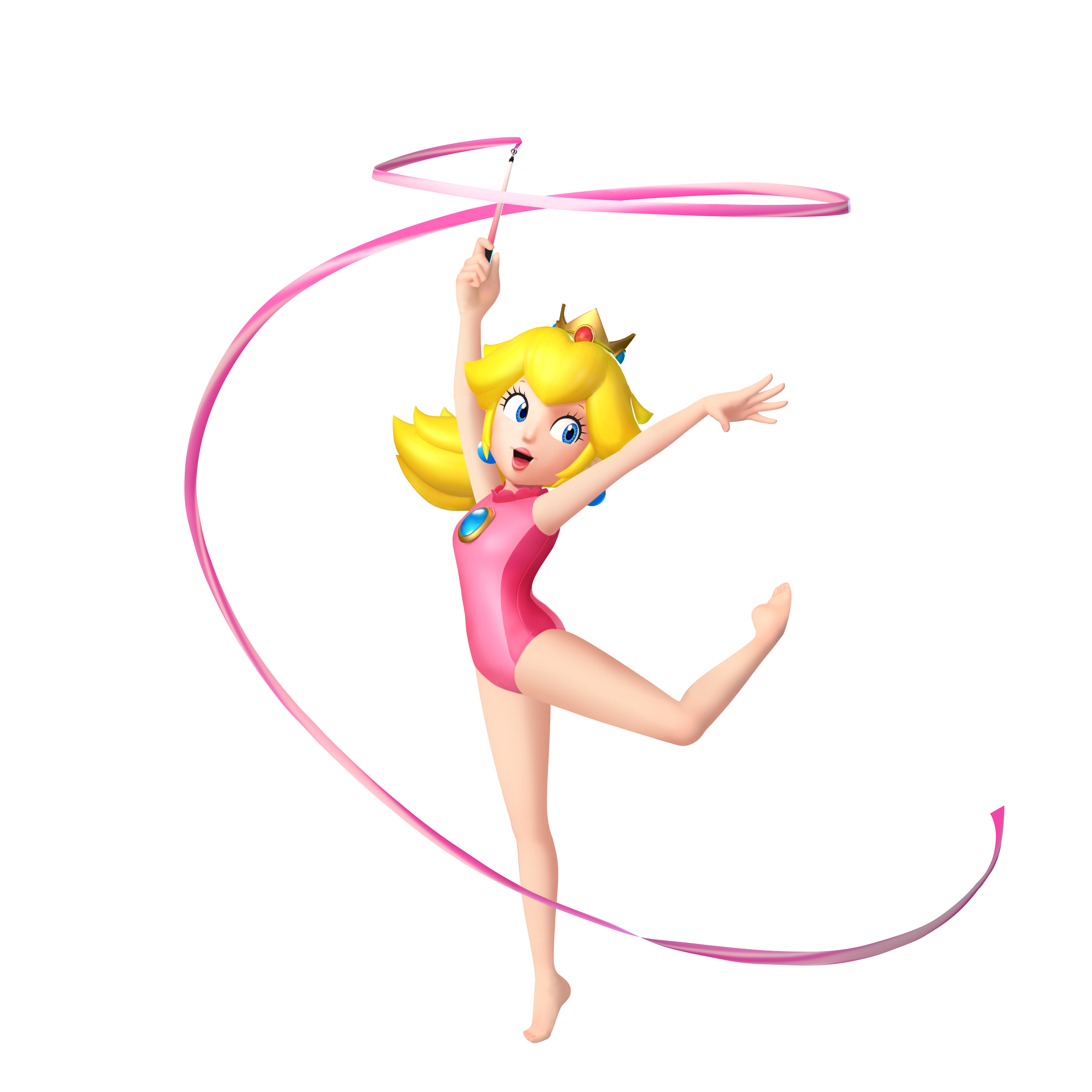 Princess Peach Transparent PNG Image