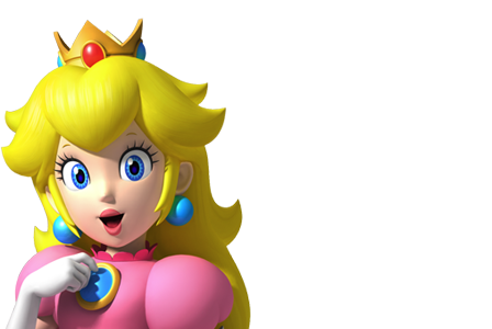 Princess Peach Transparent PNG Image