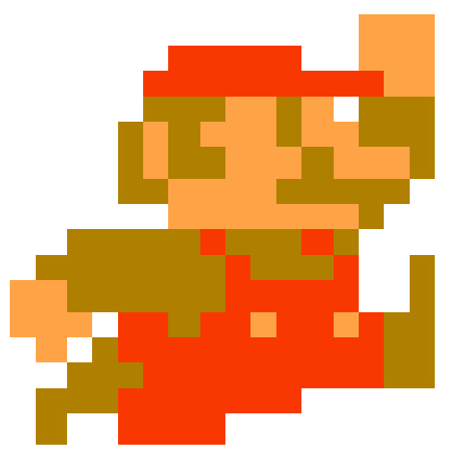 Mario Square Super Angle Bros Transparent PNG Image