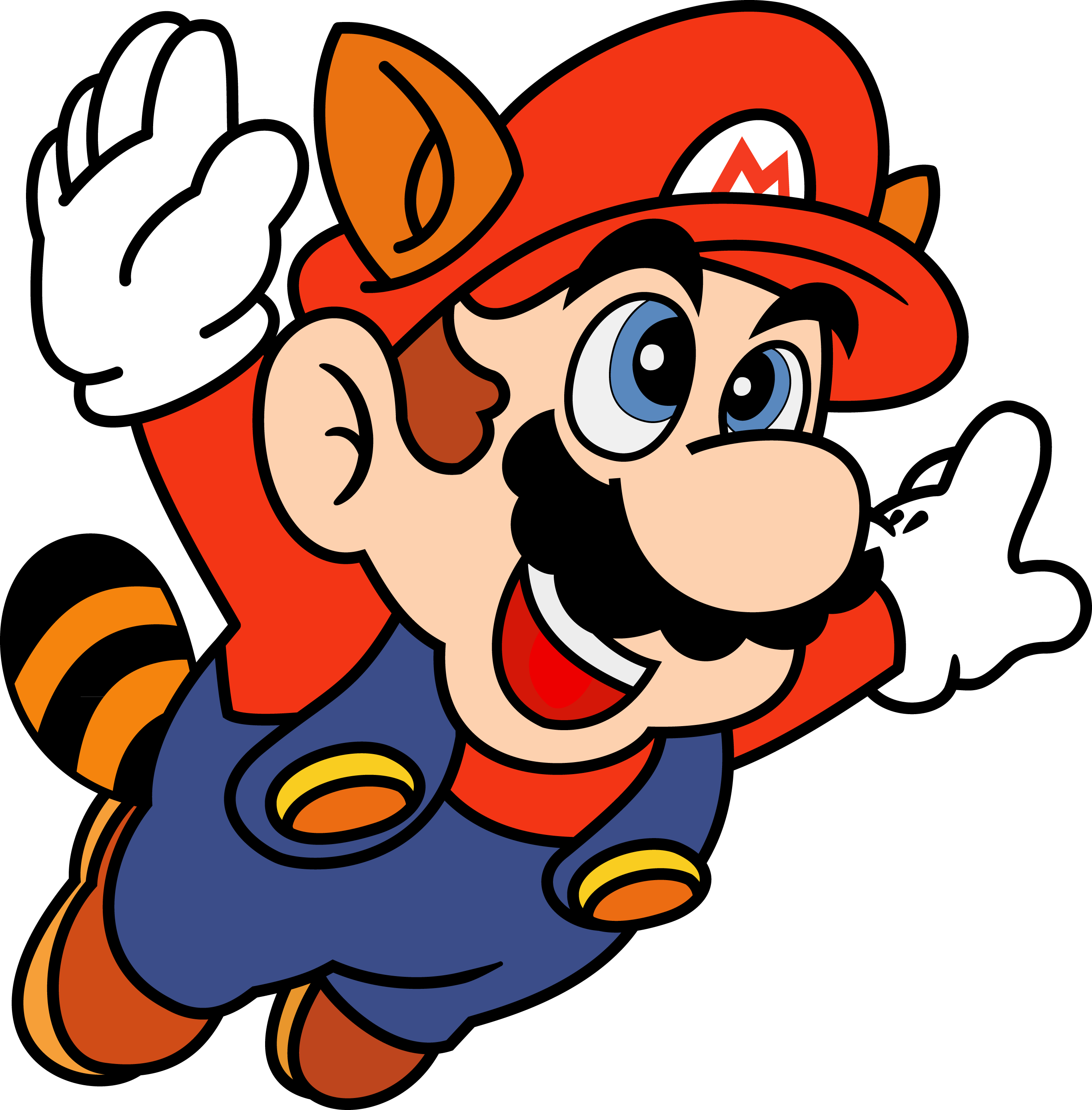 Mario Art Super Thumb Bros Transparent PNG Image