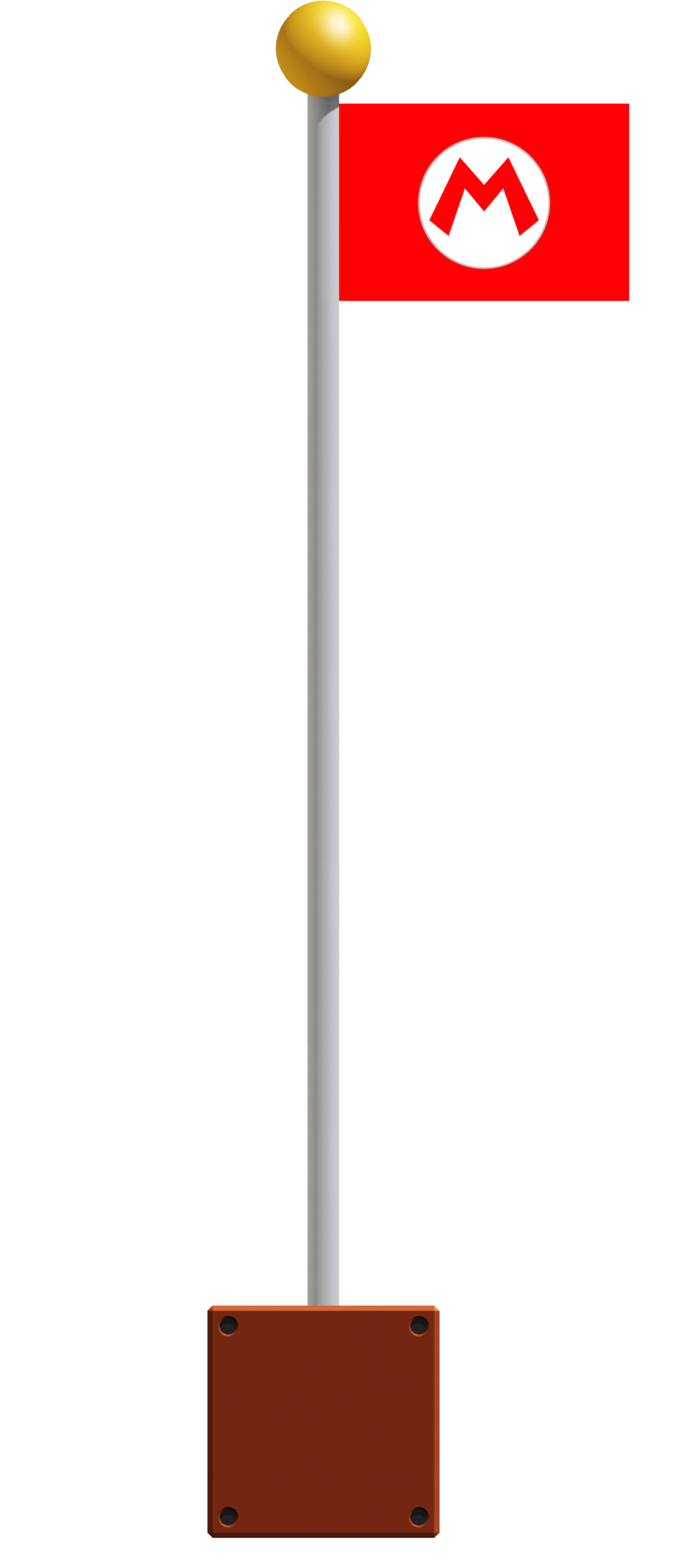 Mario Angle Super Bros Sign Transparent PNG Image